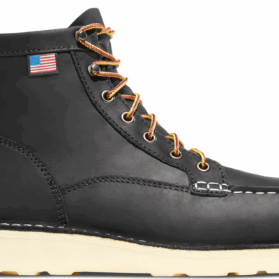 Bull Run Moc Toe 6" Black ST