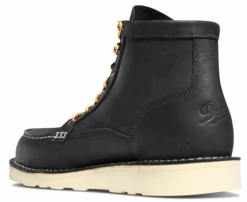 Bull Run Moc Toe 6" Black Steel Toe - Image 2